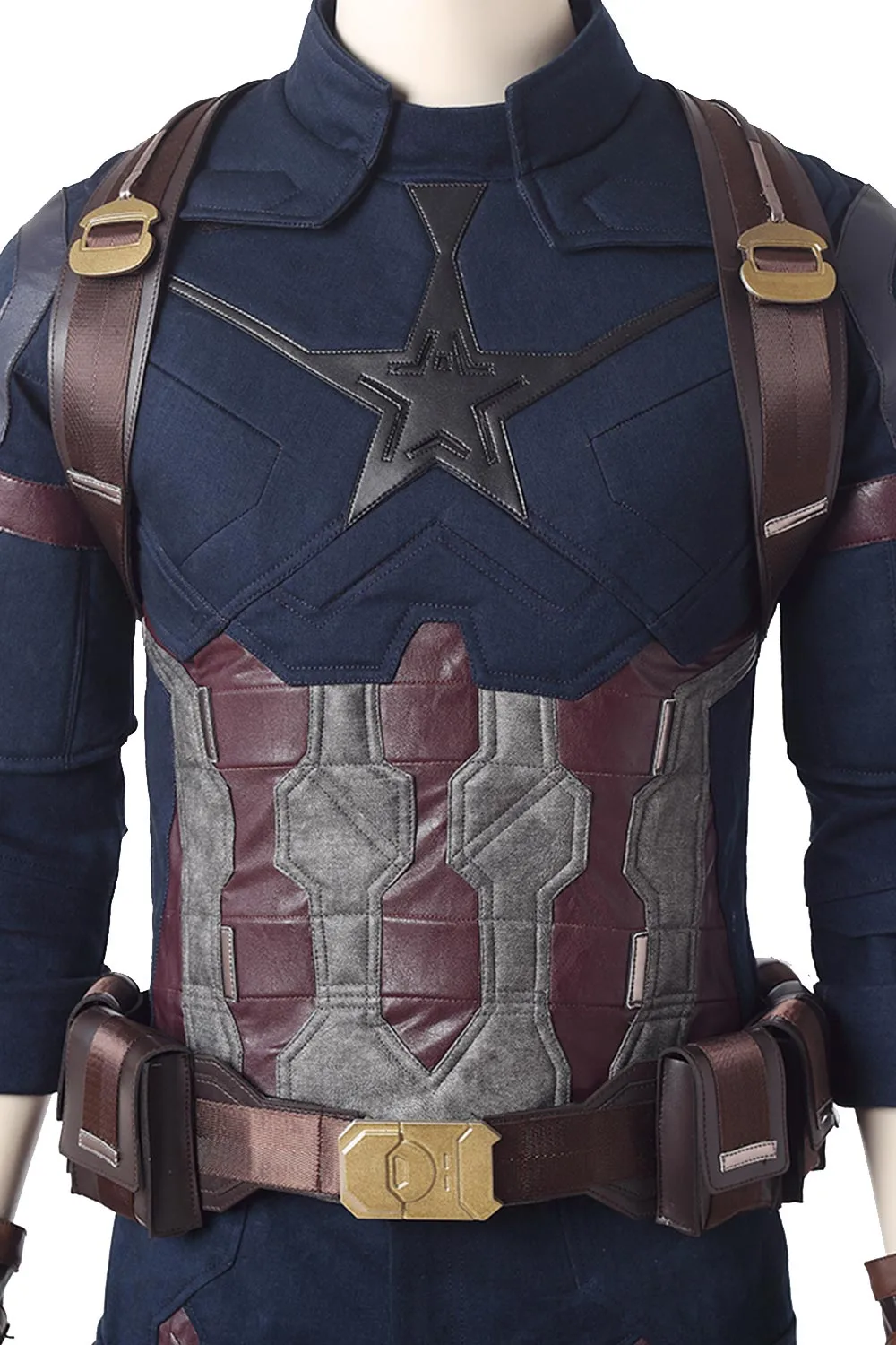 NewCosplay Avengers 3 : Infinity War Captain America Steven Rogers Outfit Uniform Suit Cosplay Costume 10 NewCosplay Avengers 3 : Infinity War Captain America Steven Rogers Outfit Uniform Suit Cosplay Costume - Image 8