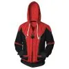New Cosplaysky Spider-Man: Far From Home Hoodie Spiderman Peter Park 3D Zip Up Sweatshirt Unisex -Costumes Cosplay Sales 138136 1