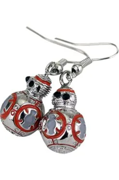 NewCosplay Star Wars BB8 3D Drop Earrings Robot Pendant Cosplay Accessories -Costumes Cosplay Sales 143421 2
