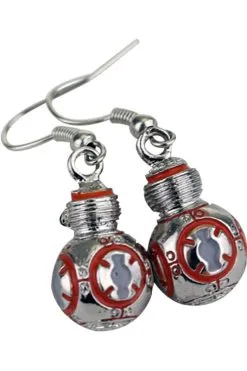 NewCosplay Star Wars BB8 3D Drop Earrings Robot Pendant Cosplay Accessories -Costumes Cosplay Sales 143421 3