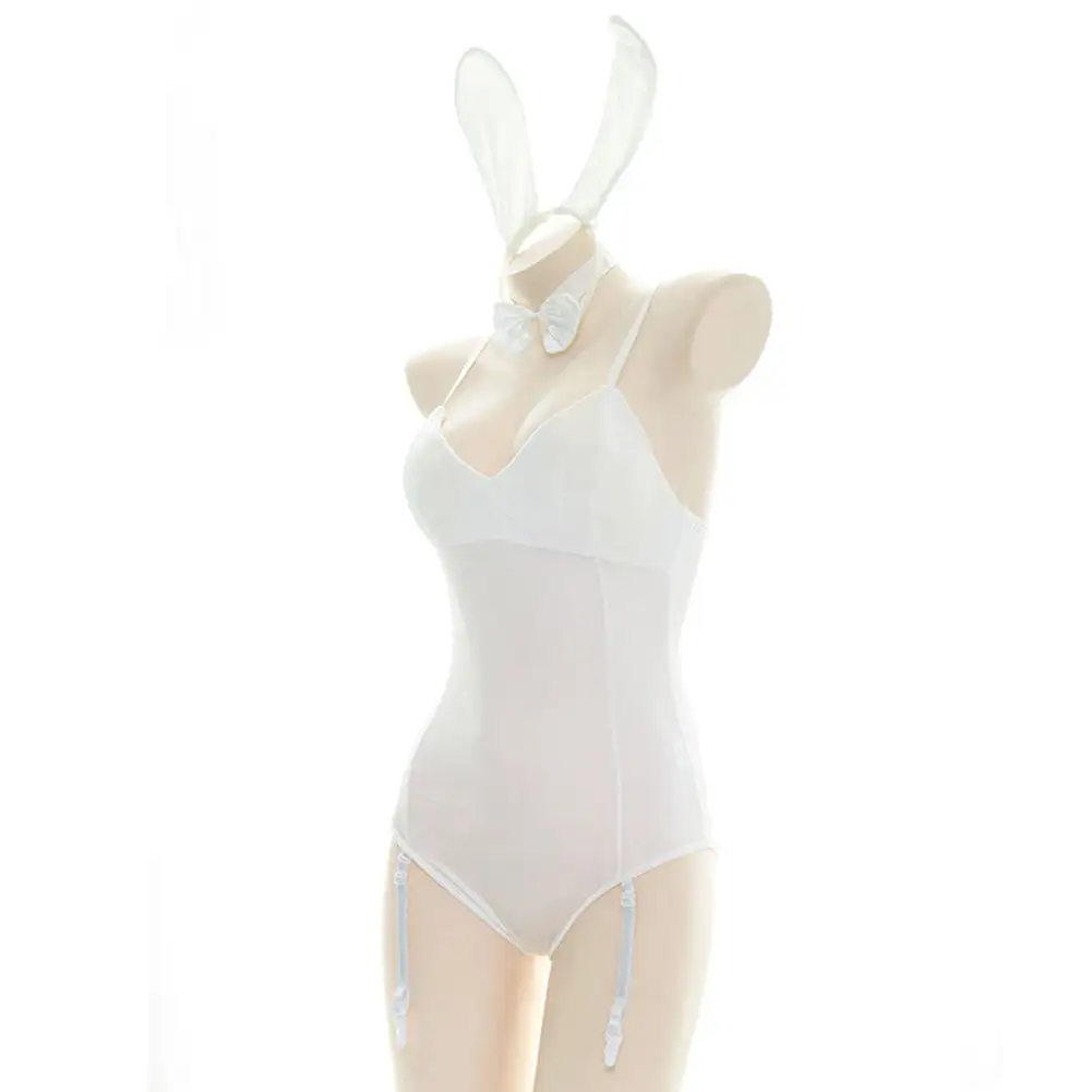 NewCosplay Black Velvet Rabbit Bunny Girls Uniform Jumpsuit Outfits Halloween Carnival Suit Cosplay Costume 8 NewCosplay Black Velvet Rabbit Bunny Girls Uniform Jumpsuit Outfits Halloween Carnival Suit Cosplay Costume - Image 6