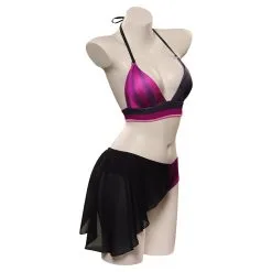 Cosplaygift LoL Jinx Original Design Swimsuit Cosplay Costume Two-Piece Swimwear Outfits -cossky® 16 Cosplaygift LoL Jinx Original Design Swimsuit Cosplay Costume Two-Piece Swimwear Outfits -cossky® -Costumes Cosplay Sales 15003357 4