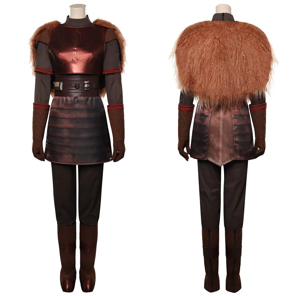 Viele Kostüme Star Wars The Mandalorian The Armorer Cosplay Costume Outfits Halloween Carnival Suit 4 Viele Kostüme Star Wars The Mandalorian The Armorer Cosplay Costume Outfits Halloween Carnival Suit - Image 2