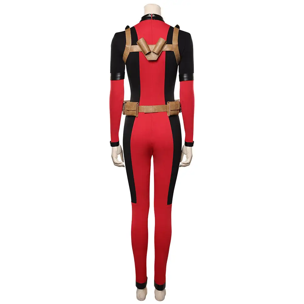 Viele Kostüme Lady Deadpool Wanda Wilson Cosplay Costume Outfits Halloween Carnival Suit 6 Viele Kostüme Lady Deadpool Wanda Wilson Cosplay Costume Outfits Halloween Carnival Suit - Image 4