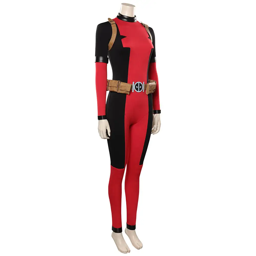 Viele Kostüme Lady Deadpool Wanda Wilson Cosplay Costume Outfits Halloween Carnival Suit 7 Viele Kostüme Lady Deadpool Wanda Wilson Cosplay Costume Outfits Halloween Carnival Suit - Image 5