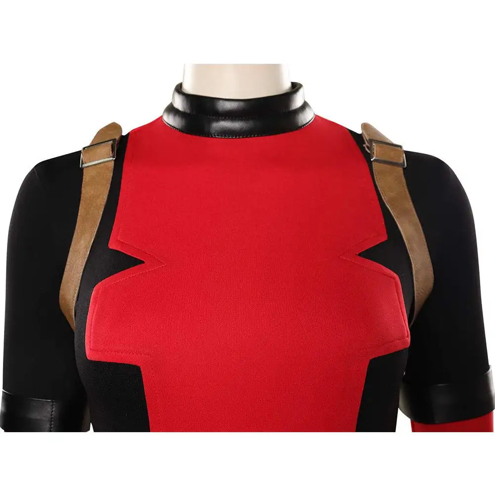 Viele Kostüme Lady Deadpool Wanda Wilson Cosplay Costume Outfits Halloween Carnival Suit 11 Viele Kostüme Lady Deadpool Wanda Wilson Cosplay Costume Outfits Halloween Carnival Suit - Image 9