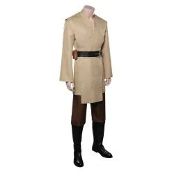 NewCosplay Star Wars Tales Of The Jedi Qui-Gon Jinn Cosplay Costume Outfits Halloween Carnival Suit -Costumes Cosplay Sales 15003432 4