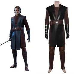 Fandomsky Star Wars: The Clone Wars-Anakin Skywalker Cosplay Costume Outfits Halloween Carnival Suit