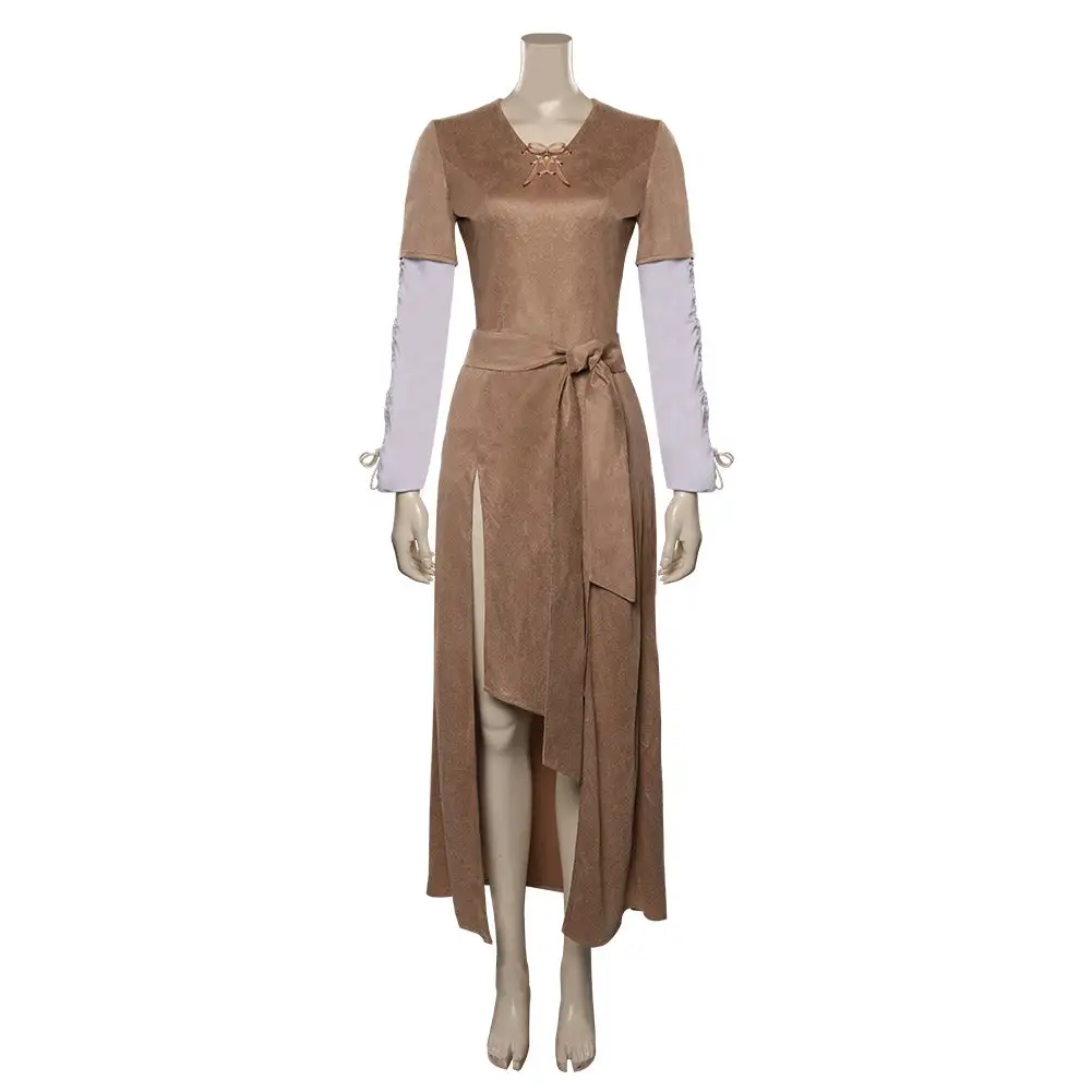 Cossky Star Wars: Episode VI - Return Of The Jedi-Leia Cosplay Costume Outfits Halloween Carnival Suit 4 Cossky Star Wars: Episode VI - Return Of The Jedi-Leia Cosplay Costume Outfits Halloween Carnival Suit - Image 2