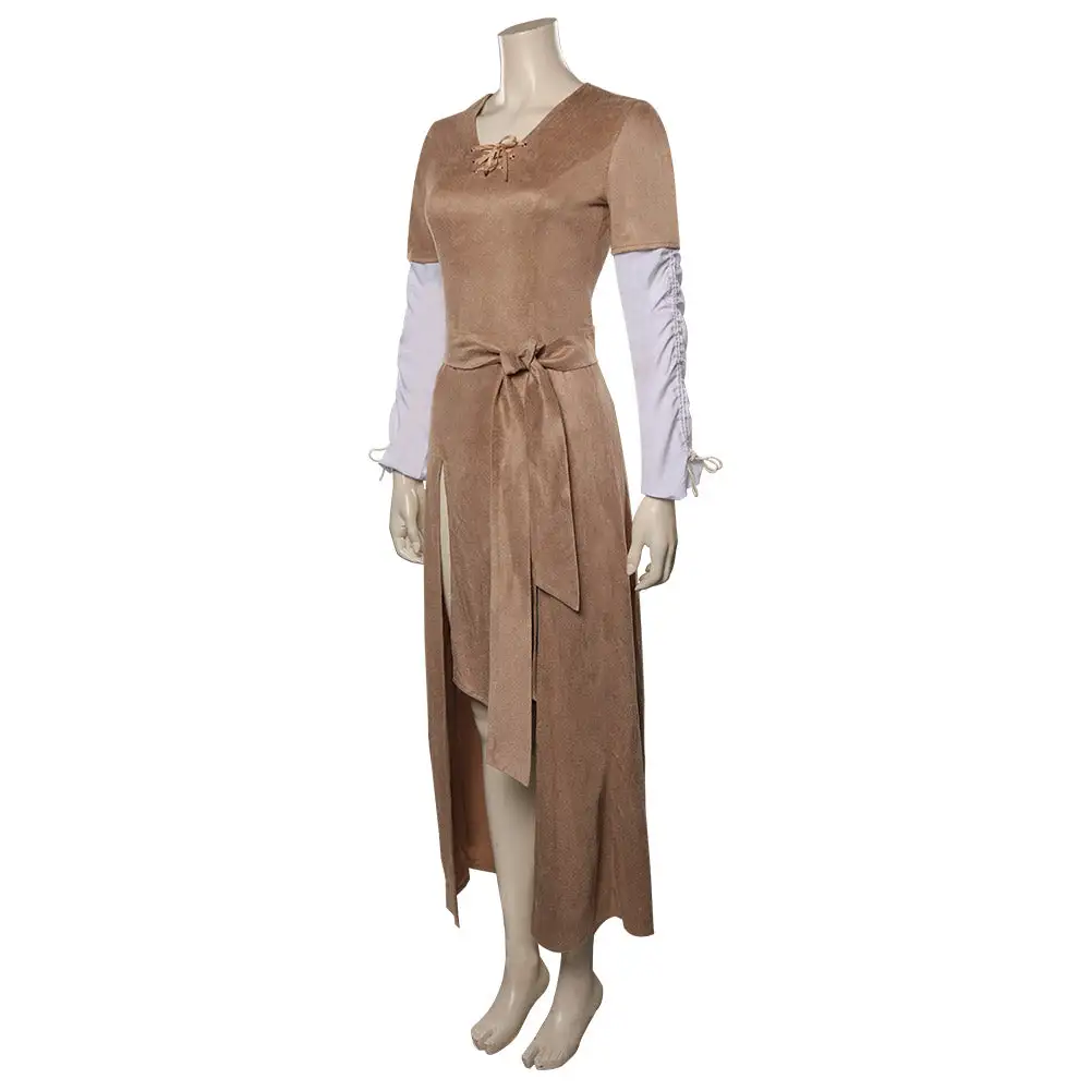 Cossky Star Wars: Episode VI - Return Of The Jedi-Leia Cosplay Costume Outfits Halloween Carnival Suit 5 Cossky Star Wars: Episode VI - Return Of The Jedi-Leia Cosplay Costume Outfits Halloween Carnival Suit - Image 3