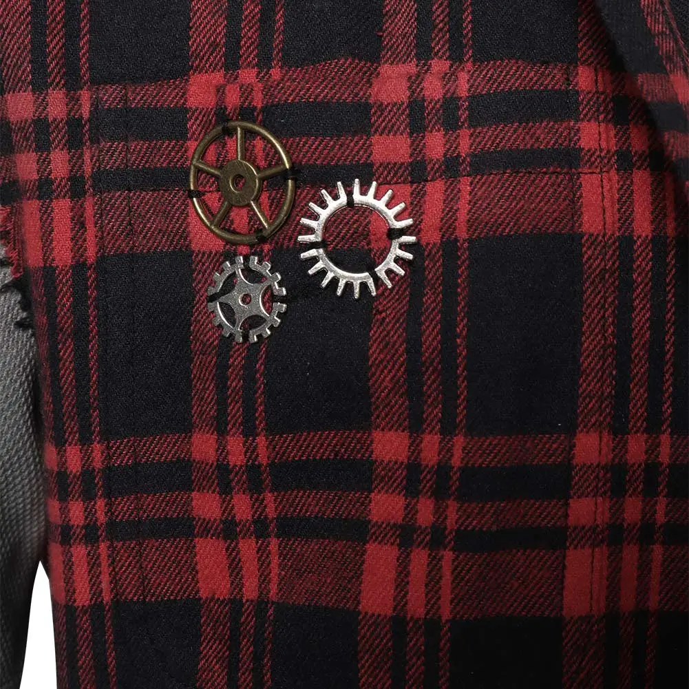 Fandomsky Zombies 3 Zed Cosplay Costume T-shirt Coat Outfits Halloween Carnival Suit 9 Fandomsky Zombies 3 Zed Cosplay Costume T-shirt Coat Outfits Halloween Carnival Suit - Image 7