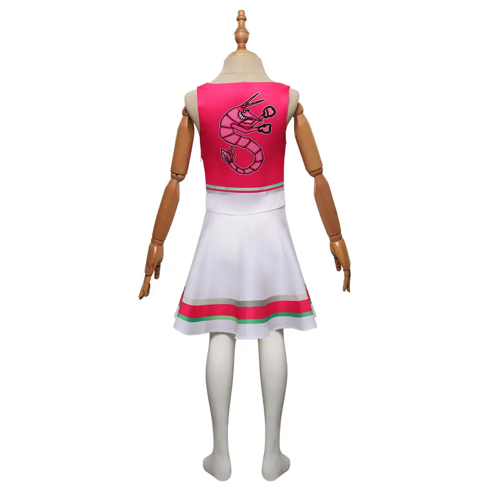 Cossky Kids Girls Zombies 3 Addison Wells Cosplay Costume Cheerleading Dress Outfits 6 Cossky Kids Girls Zombies 3 Addison Wells Cosplay Costume Cheerleading Dress Outfits - Image 4