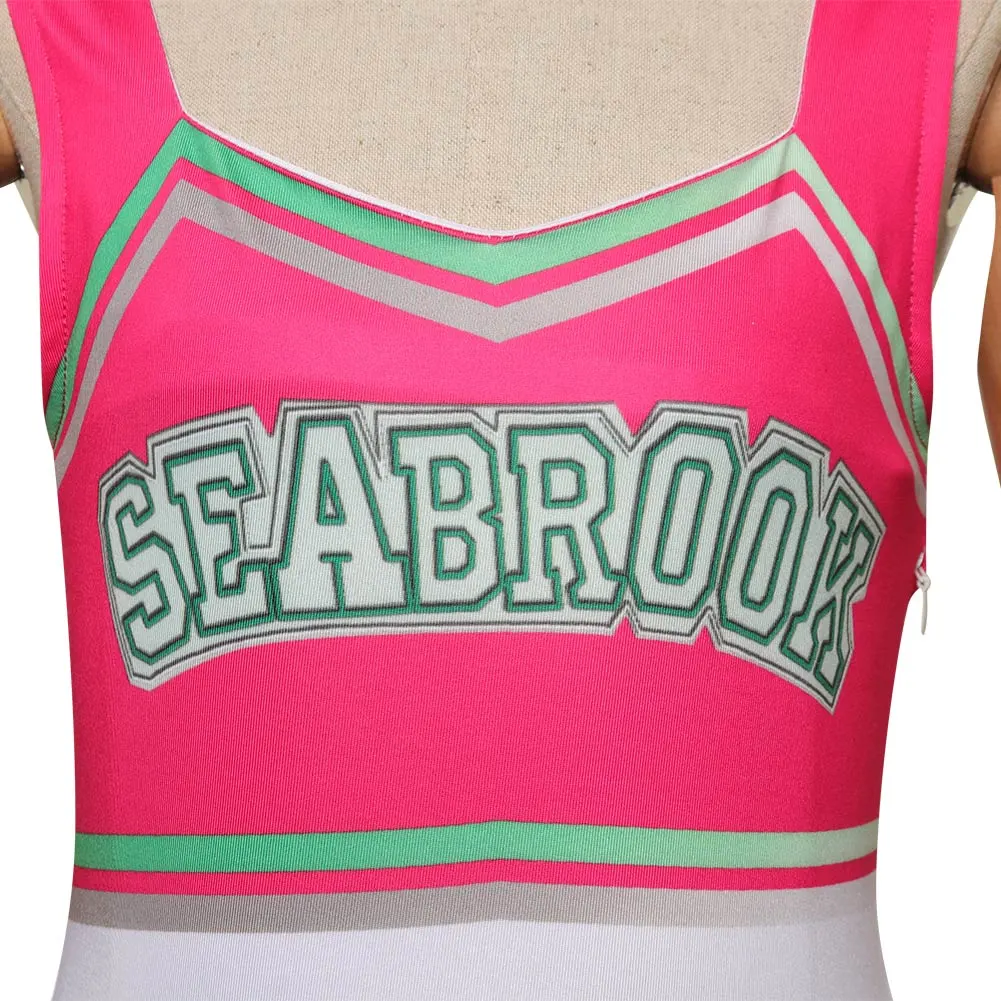 Cossky Kids Girls Zombies 3 Addison Wells Cosplay Costume Cheerleading Dress Outfits 8 Cossky Kids Girls Zombies 3 Addison Wells Cosplay Costume Cheerleading Dress Outfits - Image 6