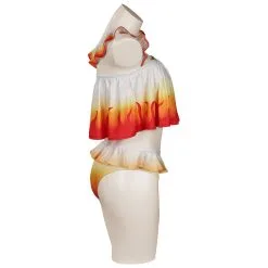 NewCosplay Rengoku Kyoujurou Bikni Swimsuit Original Designers Cosplay Costume-Cossky® -Costumes Cosplay Sales 15003963 6