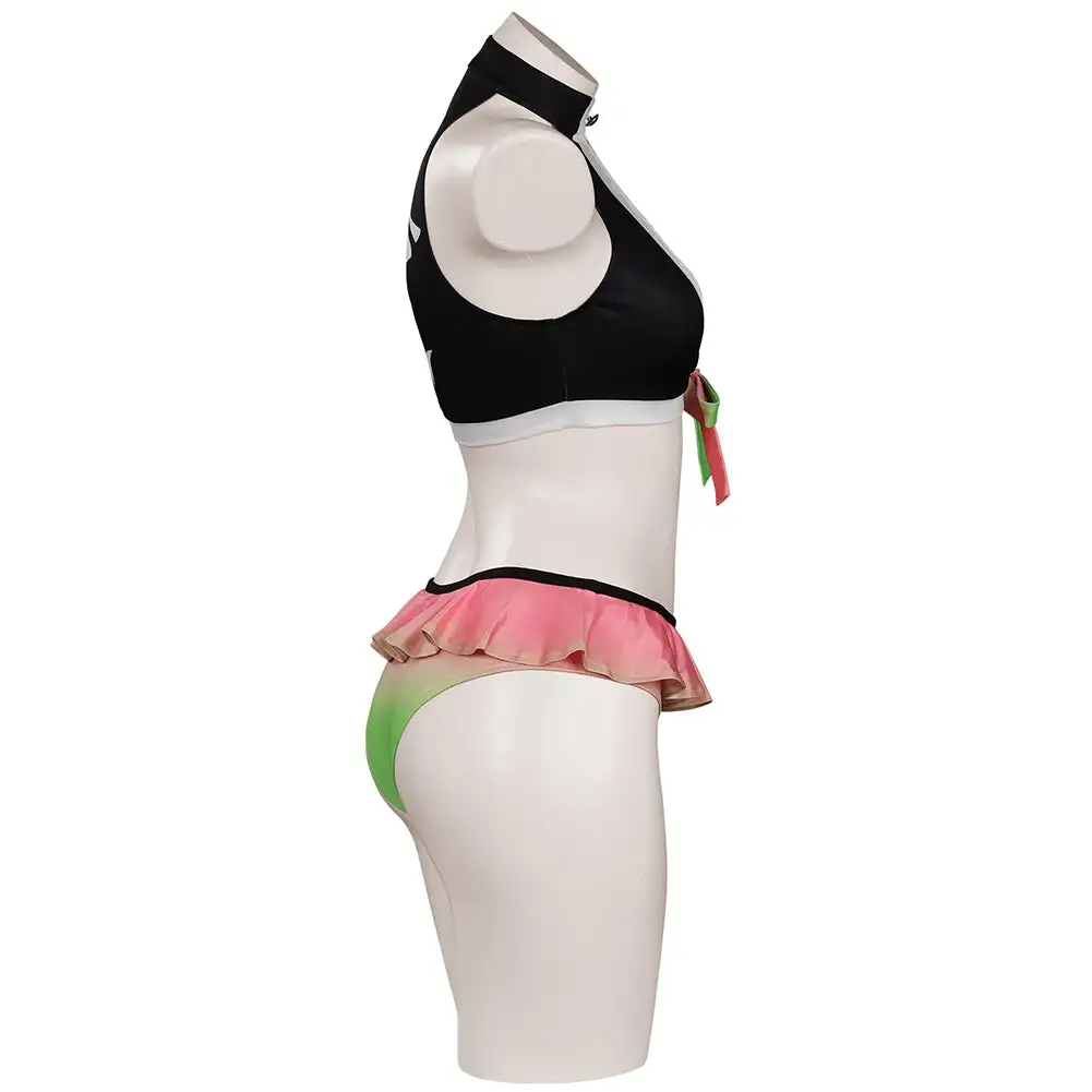 NewCosplay Kanroji Mitsuri Original Designer Sexy Swimsuit Cosplay Costume-cossky® 9 NewCosplay Kanroji Mitsuri Original Designer Sexy Swimsuit Cosplay Costume-cossky® - Image 7