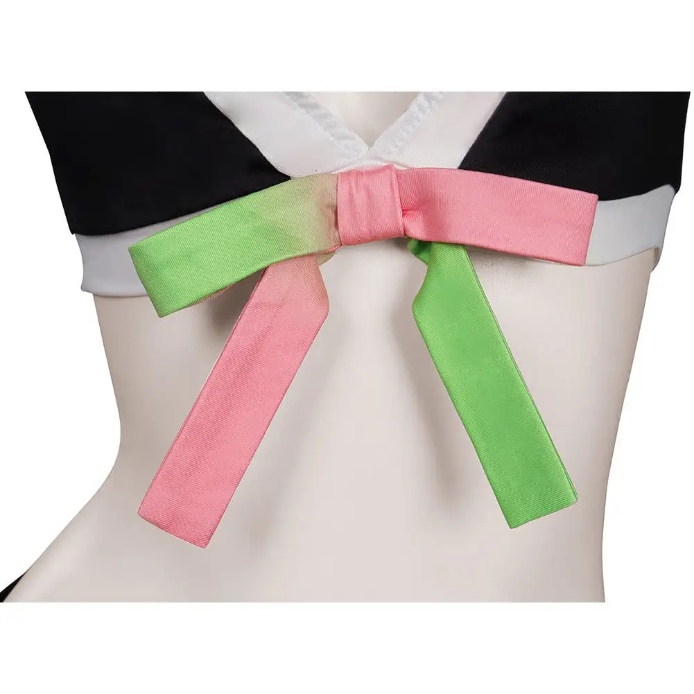 NewCosplay Kanroji Mitsuri Original Designer Sexy Swimsuit Cosplay Costume-cossky® 10 NewCosplay Kanroji Mitsuri Original Designer Sexy Swimsuit Cosplay Costume-cossky® - Image 8