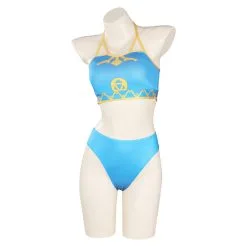 NewCosplay Breath Of The Wild：Princess Zelda - Three-Piece Sexy Swimsuit Cosplay Costume -Costumes Cosplay Sales 15003970 7