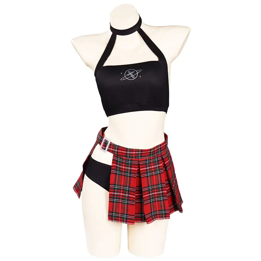 NewCosplay NANA Swimsuit Cosplay Costume Swimwear Outfits Halloween Carnival Suit 4 NewCosplay NANA Swimsuit Cosplay Costume Swimwear Outfits Halloween Carnival Suit - Image 2