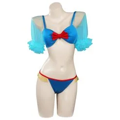 Cosplaygift Snow White Swimsuit Cosplay Costume Three-Piece Swimwear Outfits Halloween Carnival Suit -Costumes Cosplay Sales 15003978 7