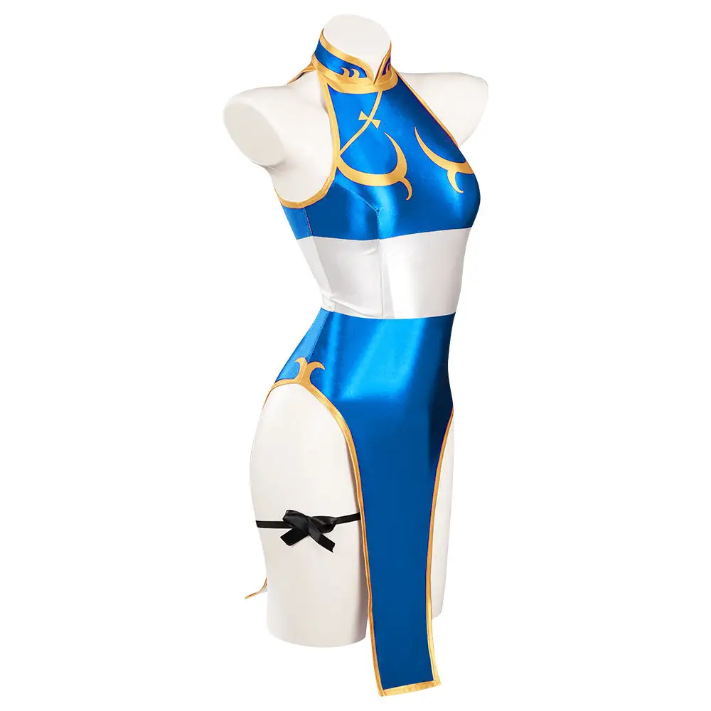 Fandomsky Street Fighter(SF) Chun-Li Original Design Sexy Swimsuit Cosplay Costume Swimwear Outfits 8 Fandomsky Street Fighter(SF) Chun-Li Original Design Sexy Swimsuit Cosplay Costume Swimwear Outfits - Image 6