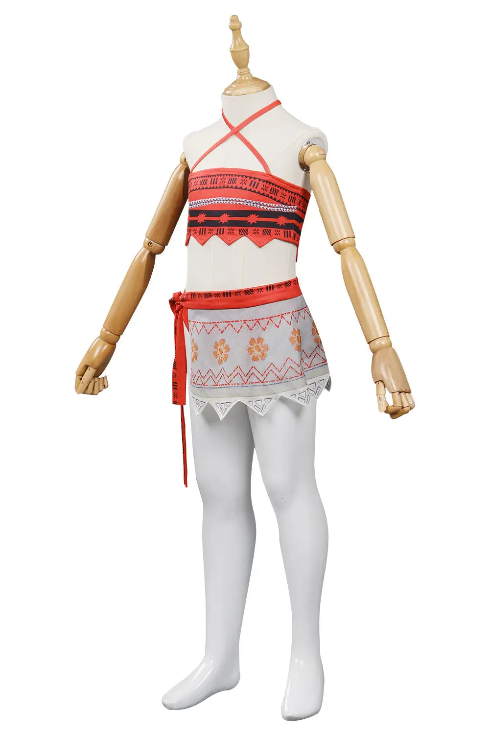Fandombuy Kids Children Moana Swimsuit Cosplay Costume Two-Piece Swimwear 4 Fandombuy Kids Children Moana Swimsuit Cosplay Costume Two-Piece Swimwear - Image 2