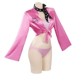 Viele Kostüme Retro Pink Ladies Grease Swimsuit Cosplay Costume Jumpsuit Swimwear Halloween Carnival Suit -Costumes Cosplay Sales 15004033 4