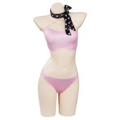 Viele Kostüme Retro Pink Ladies Grease Swimsuit Cosplay Costume Jumpsuit Swimwear Halloween Carnival Suit -Costumes Cosplay Sales 15004033 7