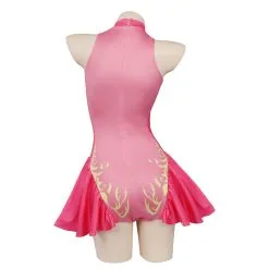 INSWEAR Princess Peach Swimsuit Cosplay Costume Jumpsuit Swimwear Outfits -Costumes Cosplay Sales 15004035 3