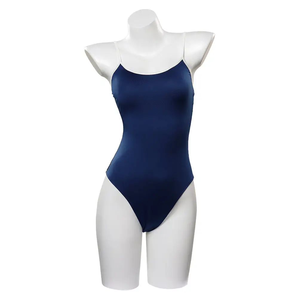 NewCosplay Summer Time Rendering Ushio Kofune Swimwear Cosplay Costume Swimsuit Outfits 4 NewCosplay Summer Time Rendering Ushio Kofune Swimwear Cosplay Costume Swimsuit Outfits - Image 2