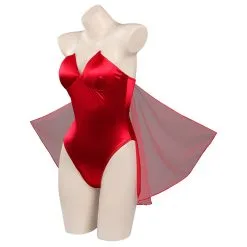 Viele Kostüme WandaVision Scarlet Witch Original Design Sexy Swimsuit Cosplay Costumes Swimwear Cloak Outfits -cossky® -Costumes Cosplay Sales 15004056 2
