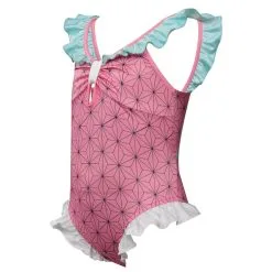 New Cosplaysky Kids Girls Kamado Nezuko Cosplay Costumes Jumpsuit Swimsuit 12 New Cosplaysky Kids Girls Kamado Nezuko Cosplay Costumes Jumpsuit Swimsuit -Costumes Cosplay Sales 15004079 2