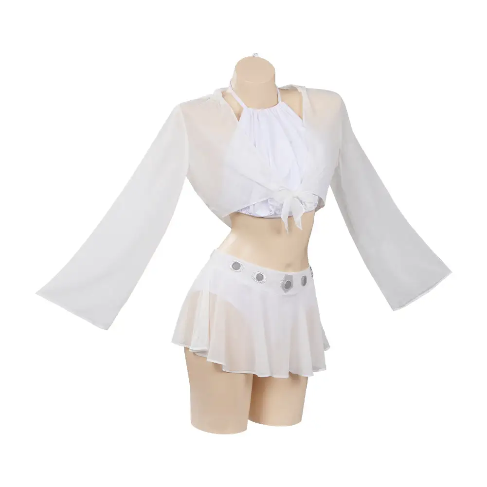 Fandombuy Star Wars: Princess Leia Original Design Cosplay Costume Swimsuit Skirt Cloak Outfits-cossky® 7 Fandombuy Star Wars: Princess Leia Original Design Cosplay Costume Swimsuit Skirt Cloak Outfits-cossky® - Image 5