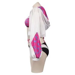 CosplaySky Spider-Man: Across The Spider-Verse Gwen Stacy Cosplay CostumeTop Shorts Cloak Swimsuit Outfits Halloween Carnival Suit -Costumes Cosplay Sales 15004144 5