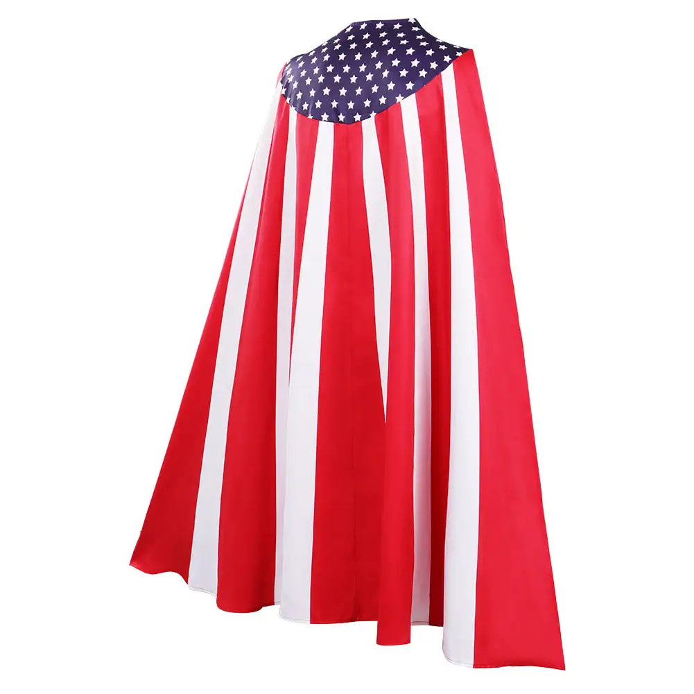 NewCosplay The Boys Season 3 Homelander Cosplay Costume Cloak Halloween Carnival Suit 5 NewCosplay The Boys Season 3 Homelander Cosplay Costume Cloak Halloween Carnival Suit - Image 3