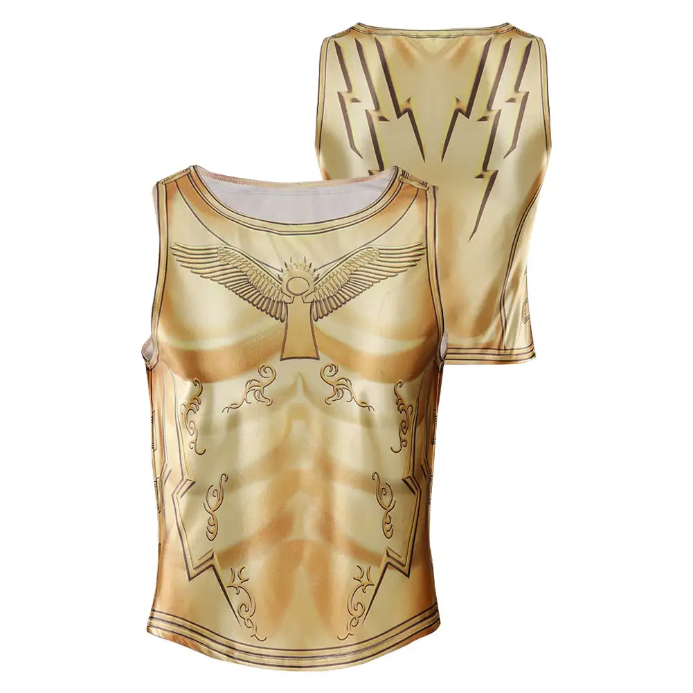 Cossky Thor: Love And Thunder Zeus Cosplay Costume Vest Halloween Costume 4 Cossky Thor: Love And Thunder Zeus Cosplay Costume Vest Halloween Costume - Image 2