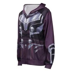 Cossky Thor: Love And Thunder Jane Foster Cosplay Hoodie Zip Up Coat Halloween Carnival Suit -Costumes Cosplay Sales 15004328 2