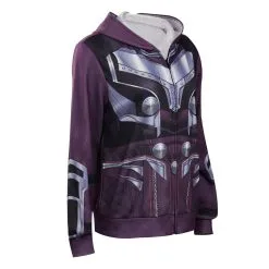 Cossky Thor: Love And Thunder Jane Foster Cosplay Hoodie Zip Up Coat Halloween Carnival Suit -Costumes Cosplay Sales 15004328 4