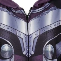Cossky Thor: Love And Thunder Jane Foster Cosplay Hoodie Zip Up Coat Halloween Carnival Suit -Costumes Cosplay Sales 15004328 6