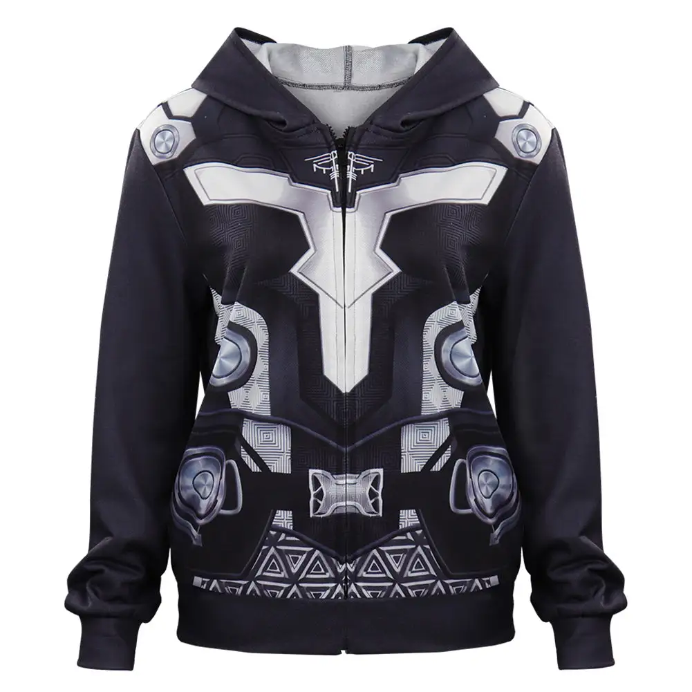 CosplaySky Thor: Love And Thunder Valkyrie Original Design Cosplay Hoodie Pullover Outfits 4 CosplaySky Thor: Love And Thunder Valkyrie Original Design Cosplay Hoodie Pullover Outfits - Image 2