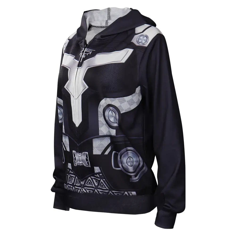 CosplaySky Thor: Love And Thunder Valkyrie Original Design Cosplay Hoodie Pullover Outfits 7 CosplaySky Thor: Love And Thunder Valkyrie Original Design Cosplay Hoodie Pullover Outfits - Image 5