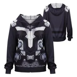 CosplaySky Thor: Love And Thunder Valkyrie Original Design Cosplay Hoodie Pullover Outfits
