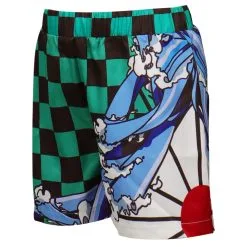 NewCosplay Kids Children Kamado Tanjirou Original Designer Cosplay Costume Beach Shorts Pants-cossky® -Costumes Cosplay Sales 15008029 2