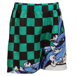 NewCosplay Kids Children Kamado Tanjirou Original Designer Cosplay Costume Beach Shorts Pants-cossky® -Costumes Cosplay Sales 15008029 4