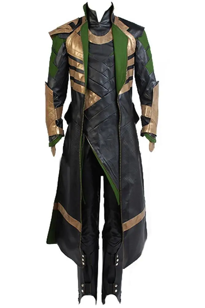 New Cosplaysky Thor The Dark World Loki Whole Set Cosplay Costume 4 New Cosplaysky Thor The Dark World Loki Whole Set Cosplay Costume - Image 2