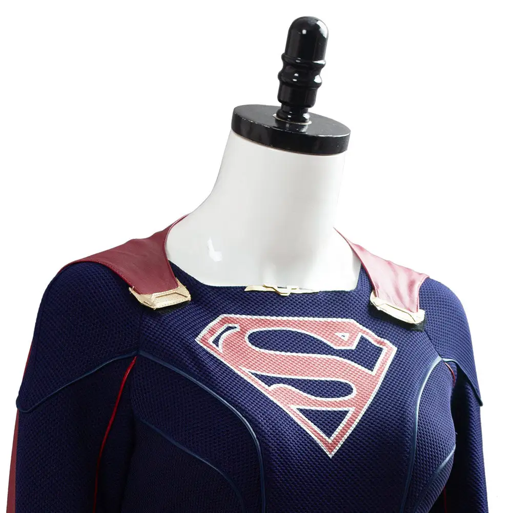 NewCosplay Supergirl Season 5 Kara Danvers Jumpsuit Halloween Carnival Suit Cosplay Costume 10 NewCosplay Supergirl Season 5 Kara Danvers Jumpsuit Halloween Carnival Suit Cosplay Costume - Image 8