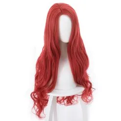 New Cosplaysky 2018 Aquaman Mera Cosplay Wig Red 85CM
