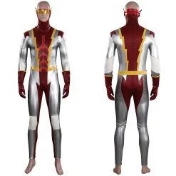 NewCosplay The Flash S7 Bart Allen Impulse Cosplay Costume Jumpsuit Outfits Halloween Carnival Suit