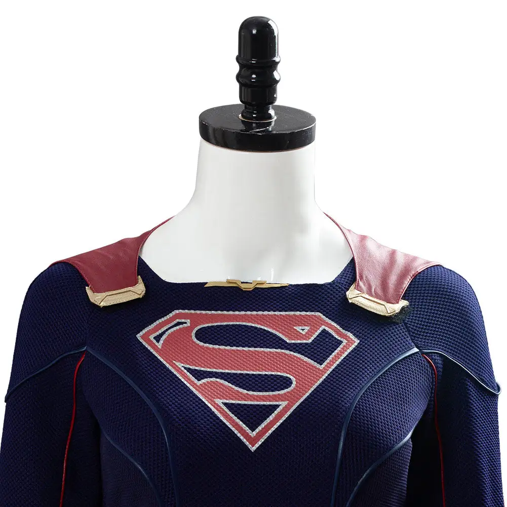 NewCosplay Supergirl Season 5 Kara Danvers Jumpsuit Halloween Carnival Suit Cosplay Costume 8 NewCosplay Supergirl Season 5 Kara Danvers Jumpsuit Halloween Carnival Suit Cosplay Costume - Image 6