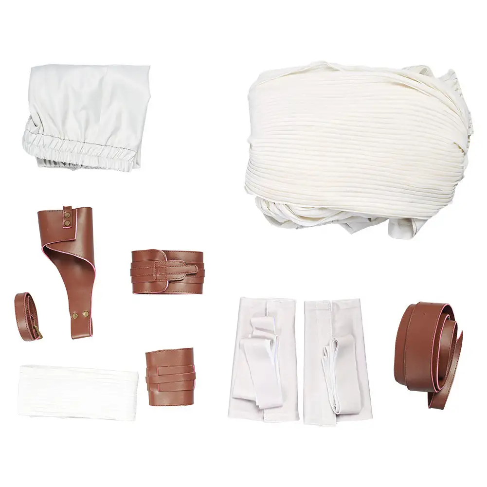 NewCosplay Kids Children Star Wars: The Rise Of Skywalker Rey Halloween Cosplay Costume 4 NewCosplay Kids Children Star Wars: The Rise Of Skywalker Rey Halloween Cosplay Costume - Image 2