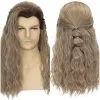 Fandombuy Thor: Love And Thunder Thor Cosplay Wig Heat Resistant Synthetic Hair Carnival Halloween Party Props 2 Fandombuy Thor: Love And Thunder Thor Cosplay Wig Heat Resistant Synthetic Hair Carnival Halloween Party Props -Costumes Cosplay Sales 20L7223R cosplayying